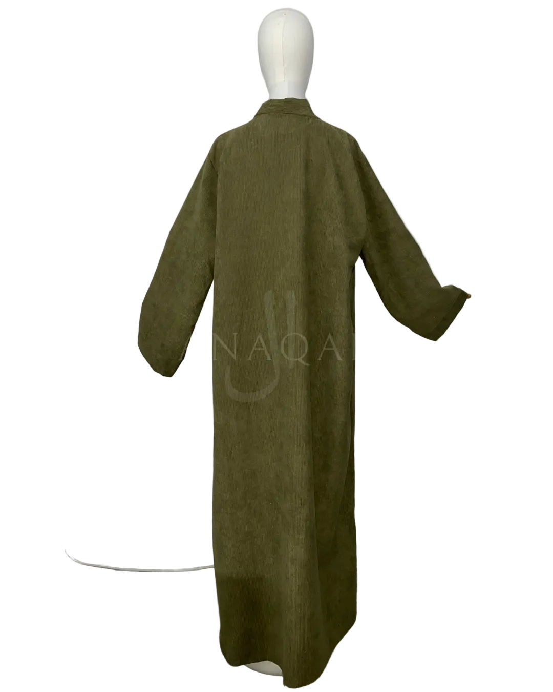 Kimono côtelé - Kaki