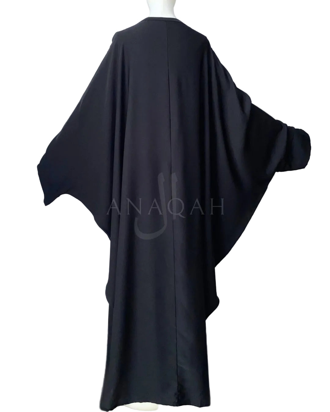 Abaya Papillon - Noir
