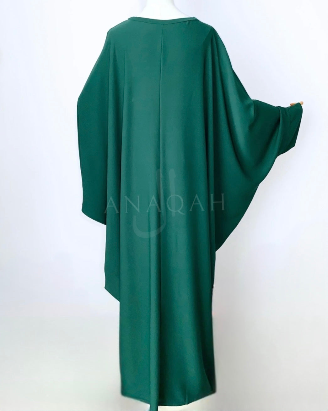 Abaya Papillon - Verte