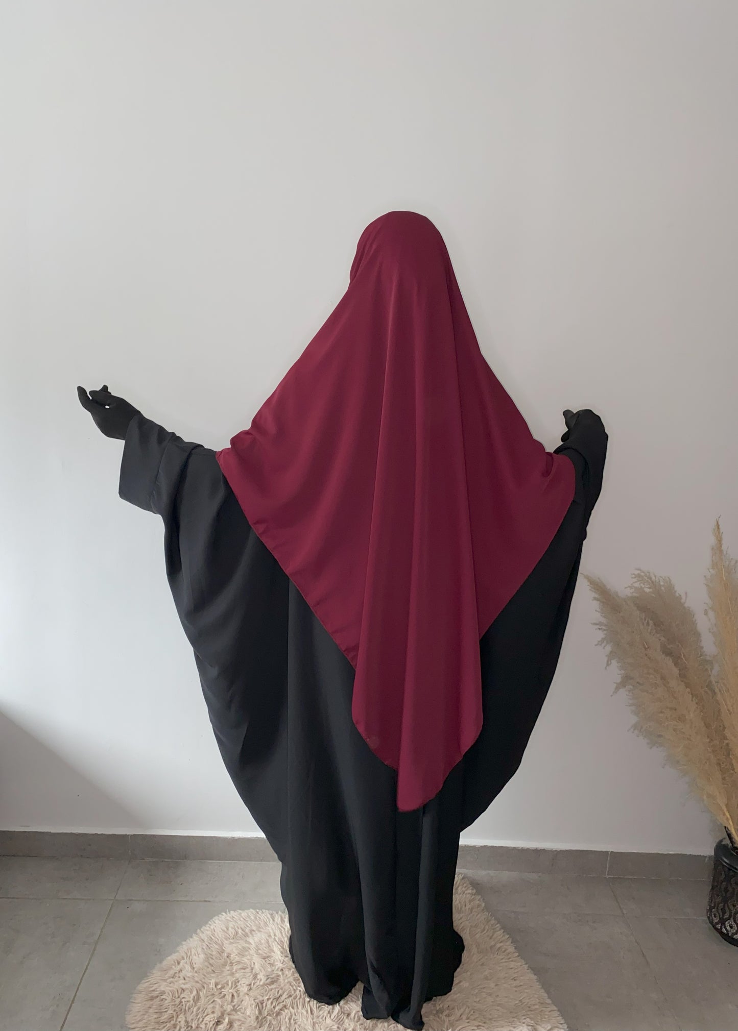 Khimar Soie de Médine - Bordeaux