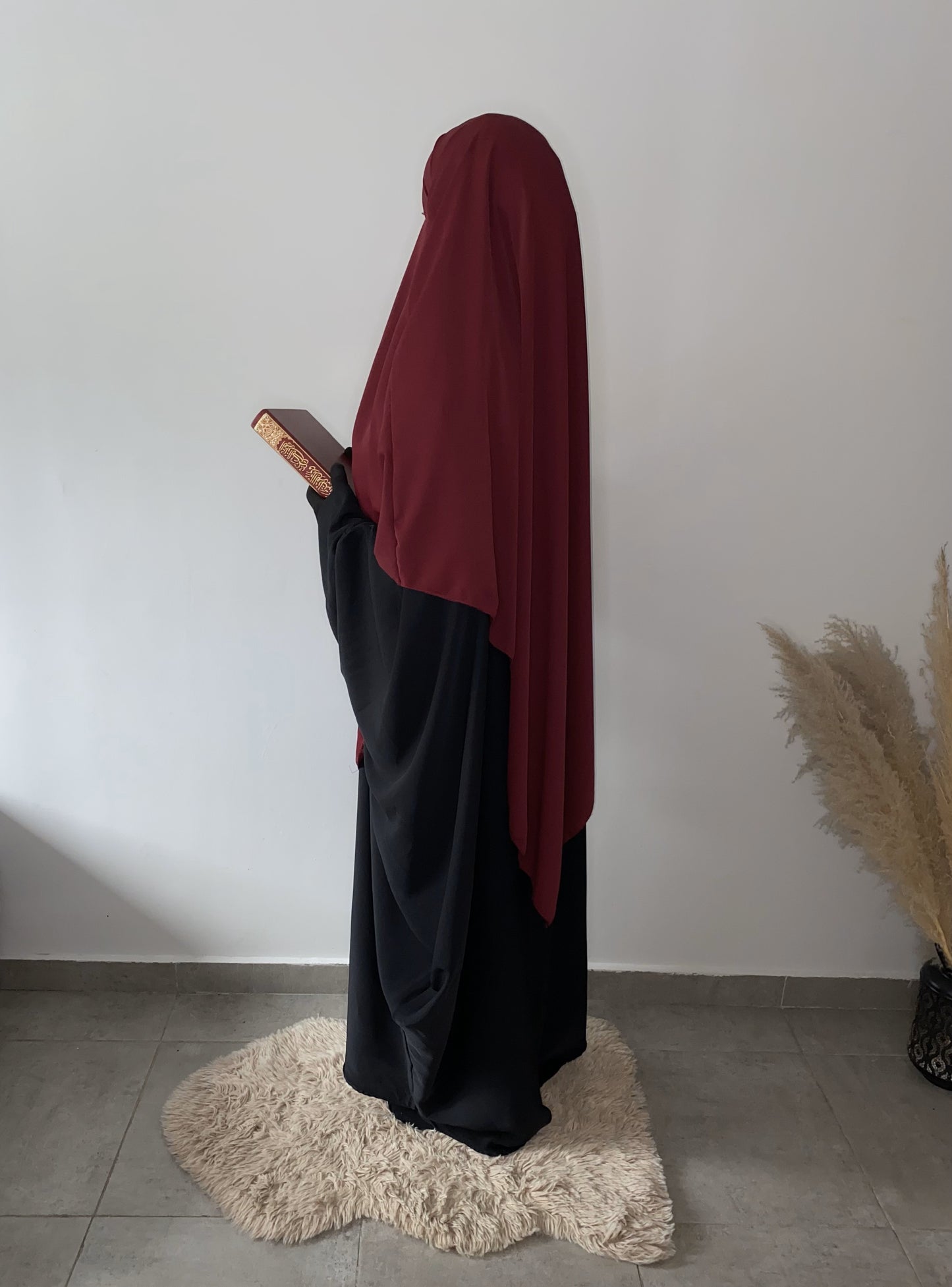 Khimar Soie de Médine - Bordeaux