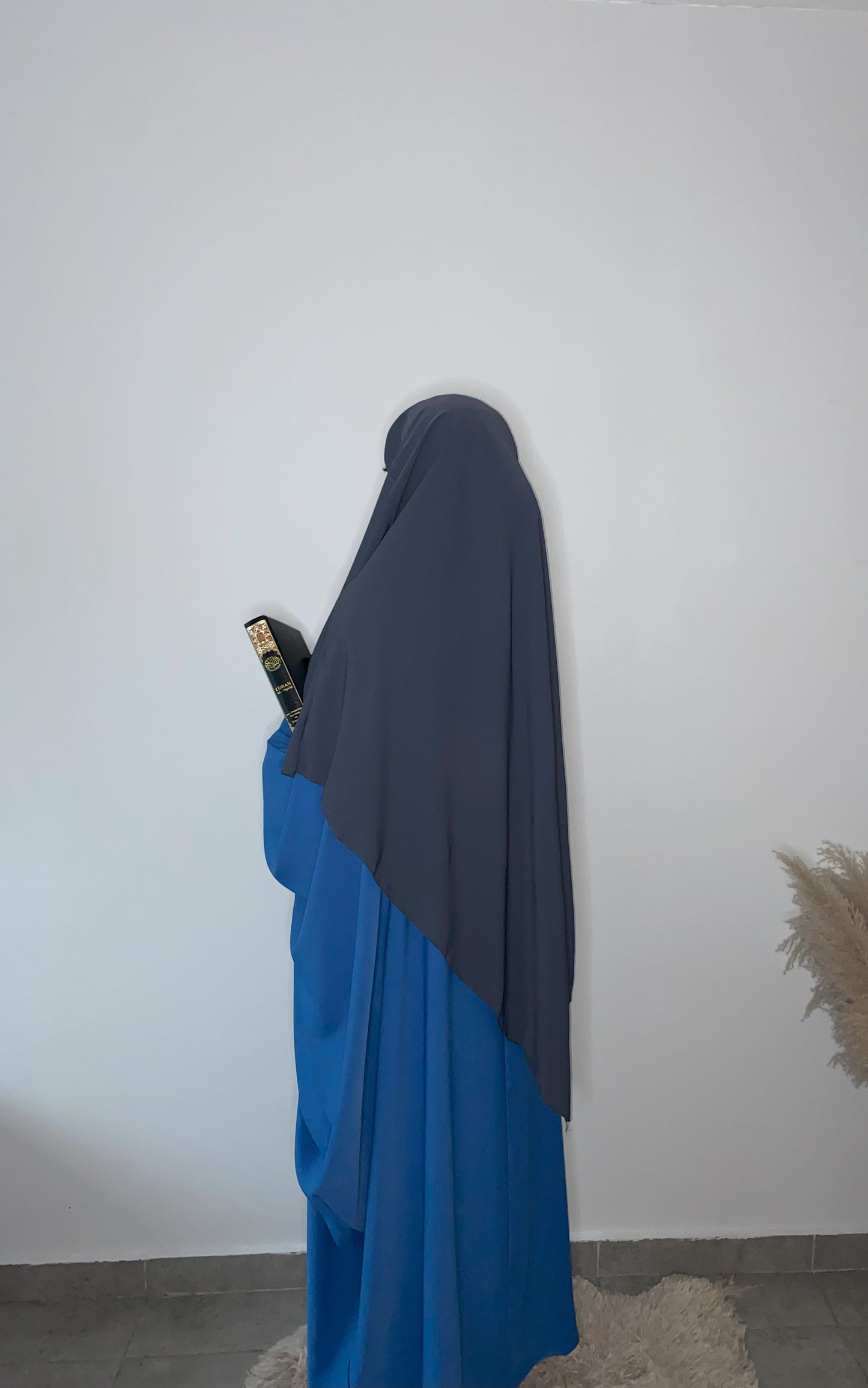 Khimar Soie de Médine - Gris