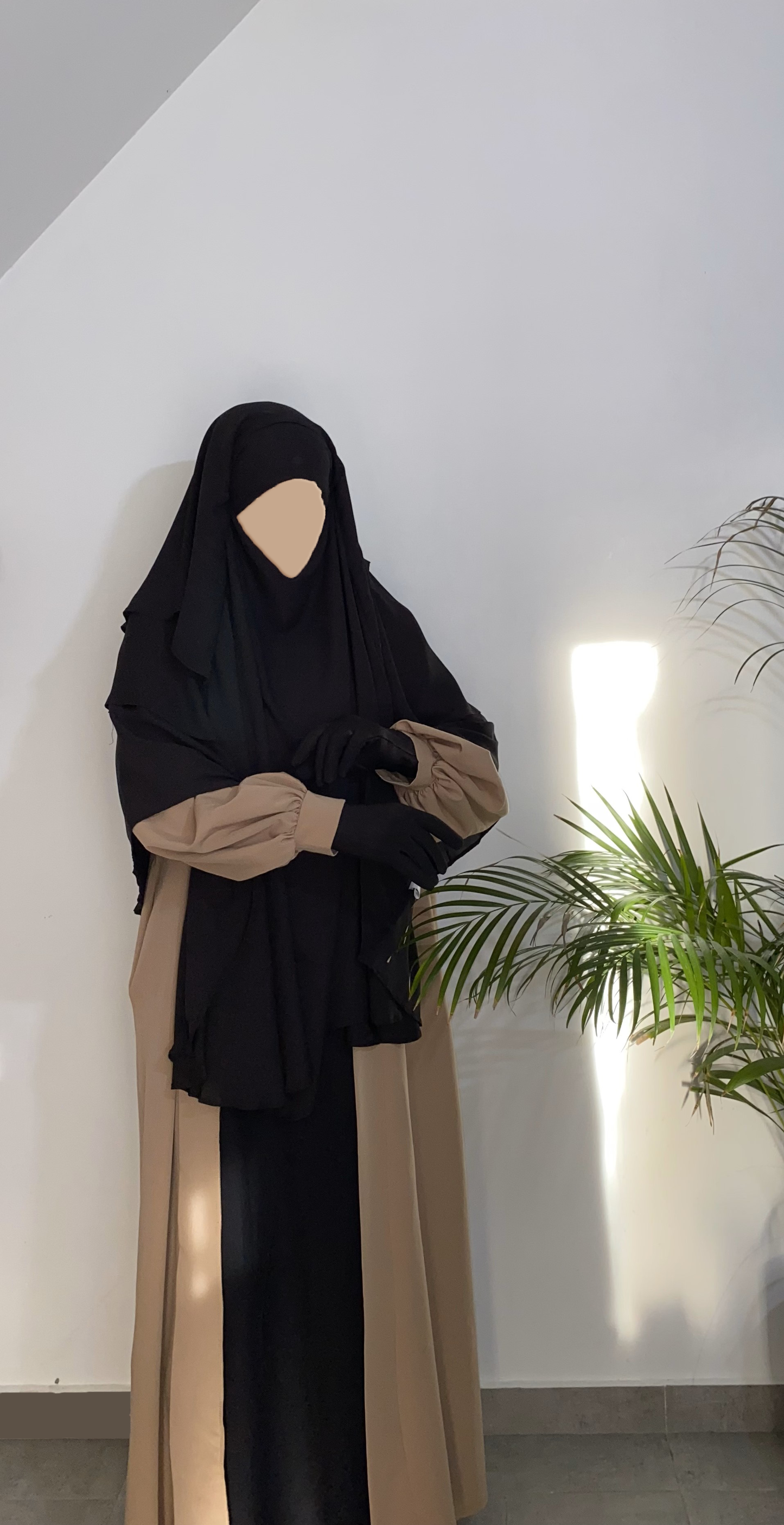 Khimar Sawdah 3 Segel – Schwarz