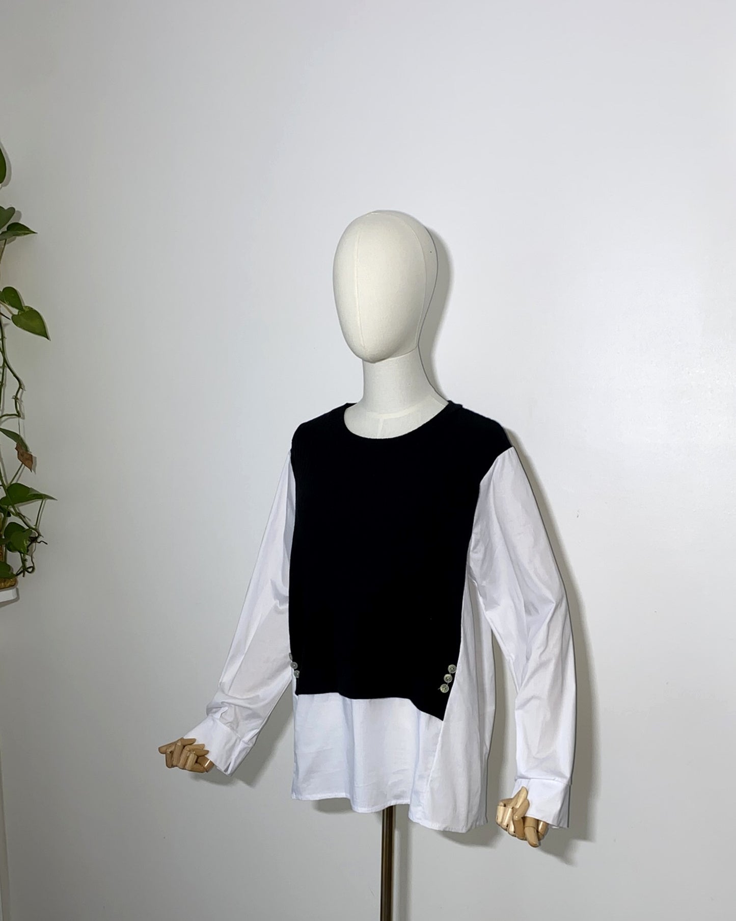 Chemisier Alya Noir