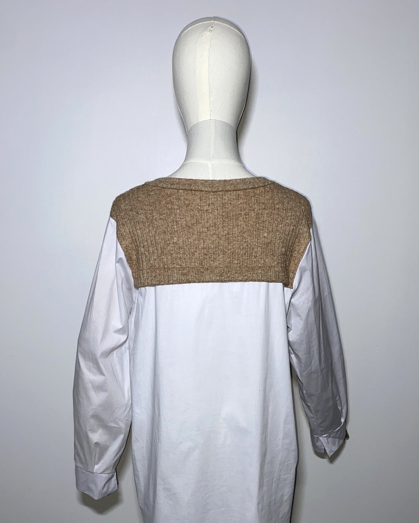 Chemisier Alya Taupe