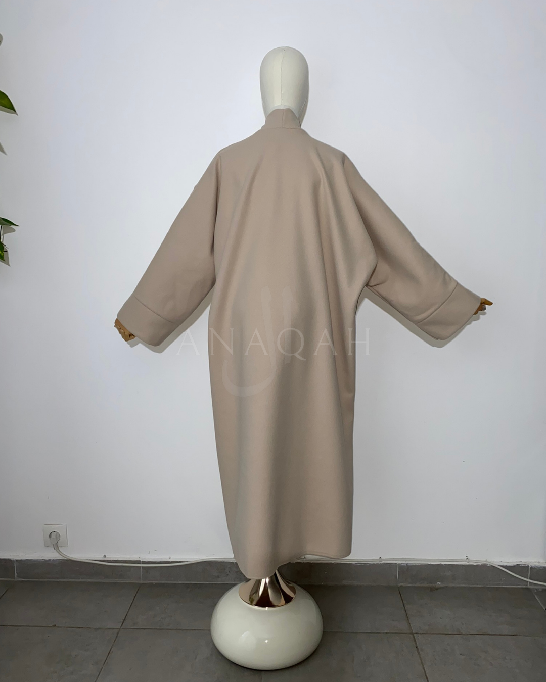 Manteau oversize - Beige