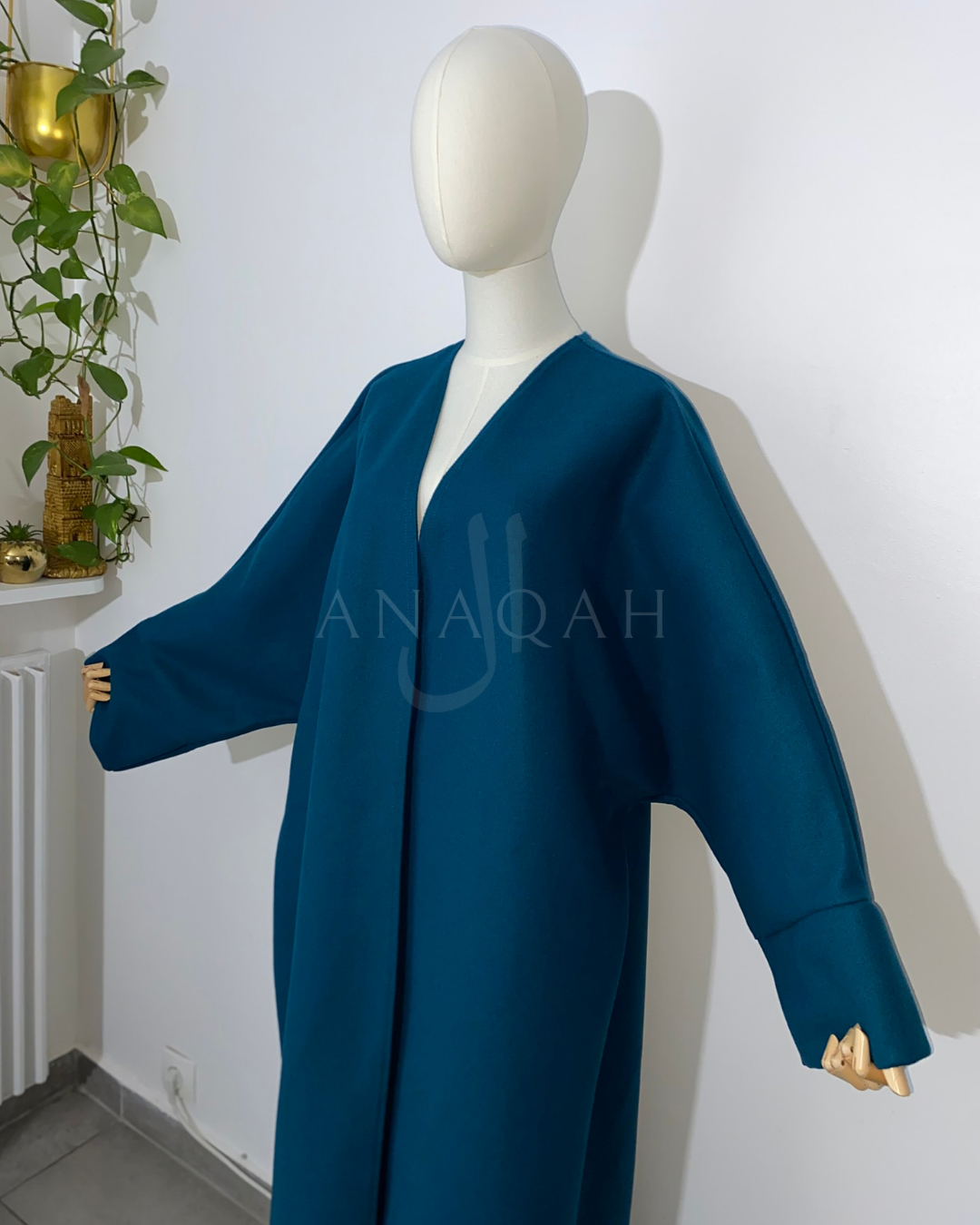 Manteau Caban - Bleu Canard