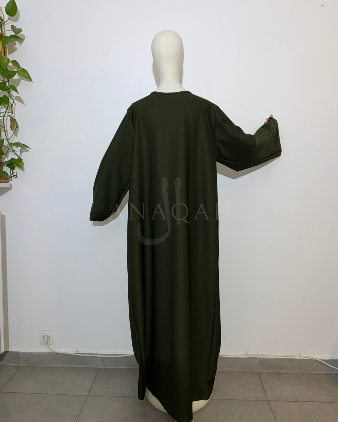 Abaya Hiver - Kaki