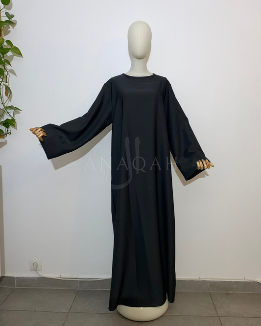 Abaya Hiver - Noir