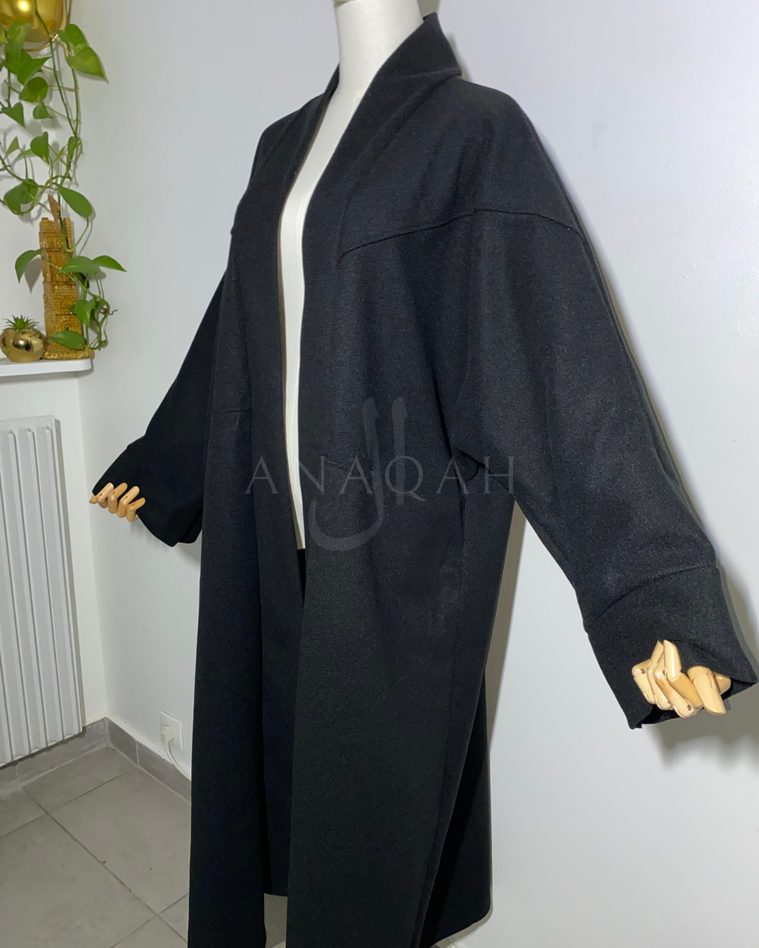 Manteau oversize - Noir