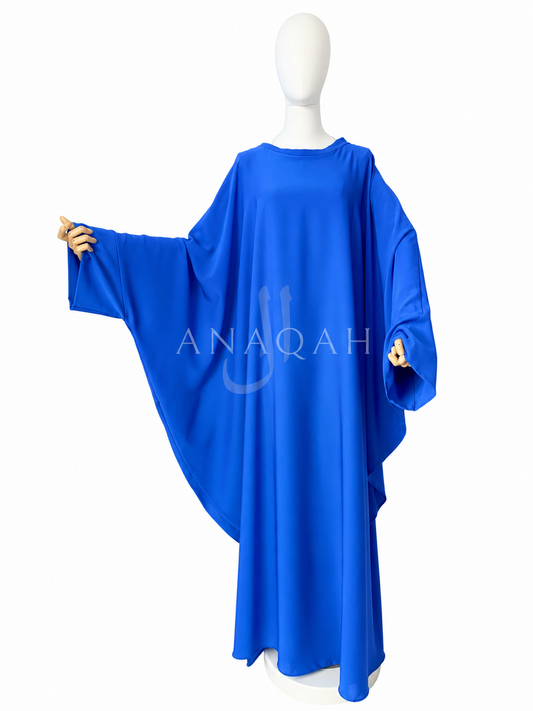 Abaya Papillon - Bleu