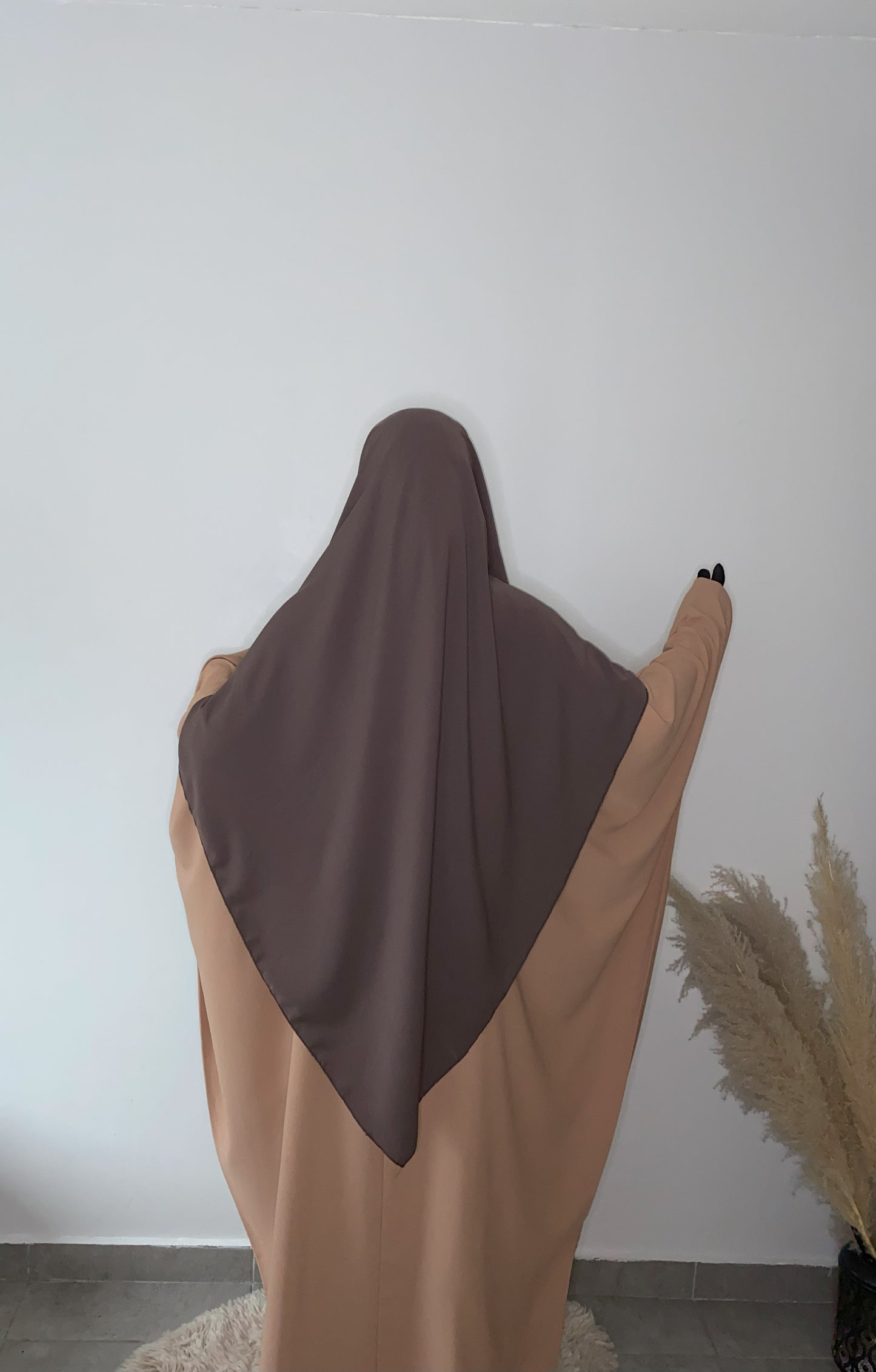 Khimar Souaad - Brun pâle