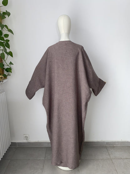 Ensemble kimono - Marron