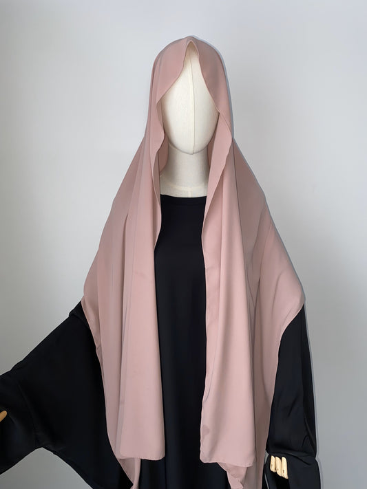 Hijab aus Medina-Seide – Rosa