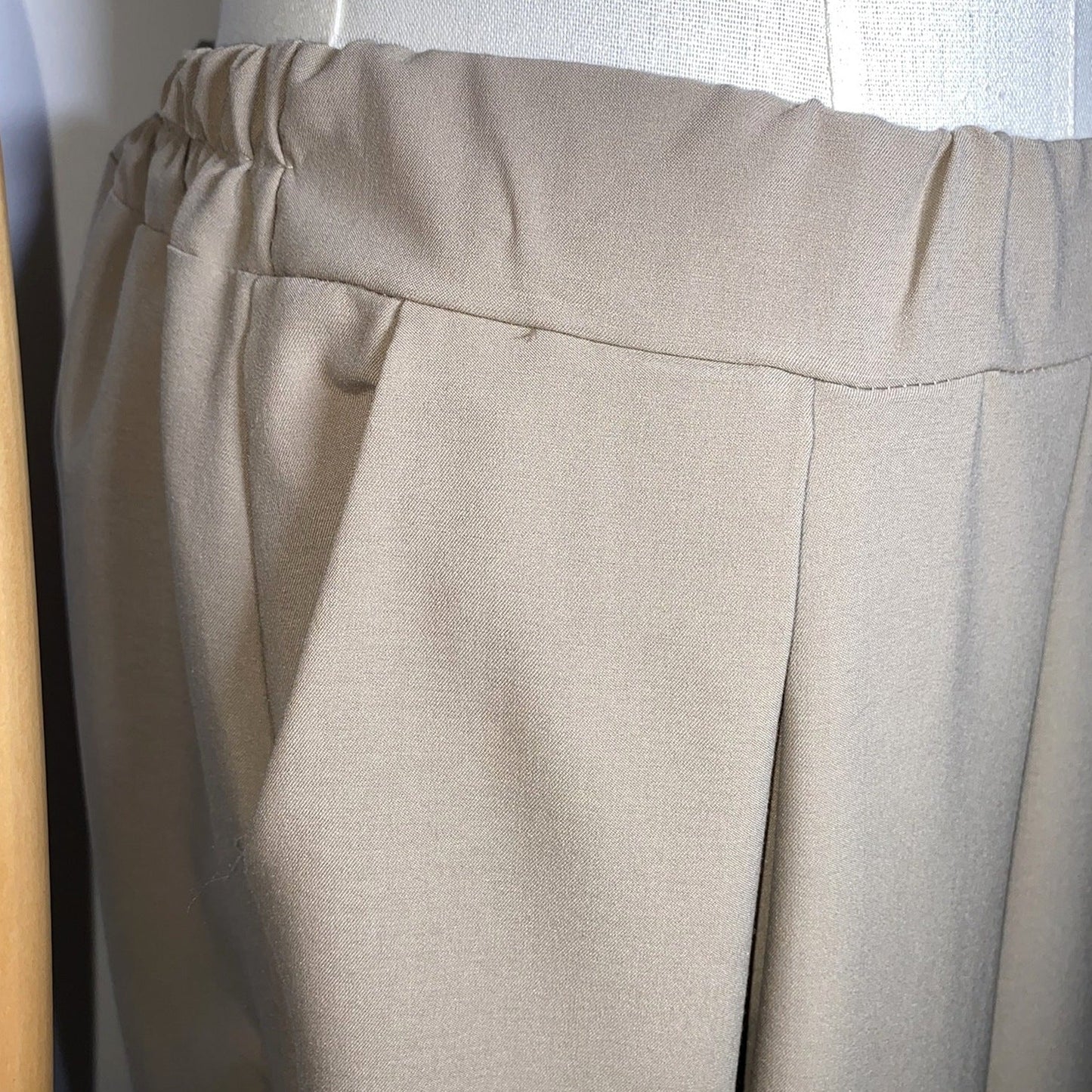 Jupe longue Taupe