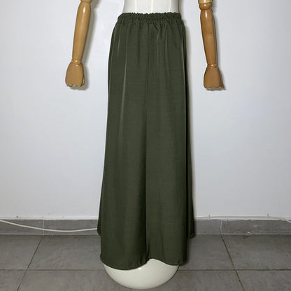 Jupe longue Verte