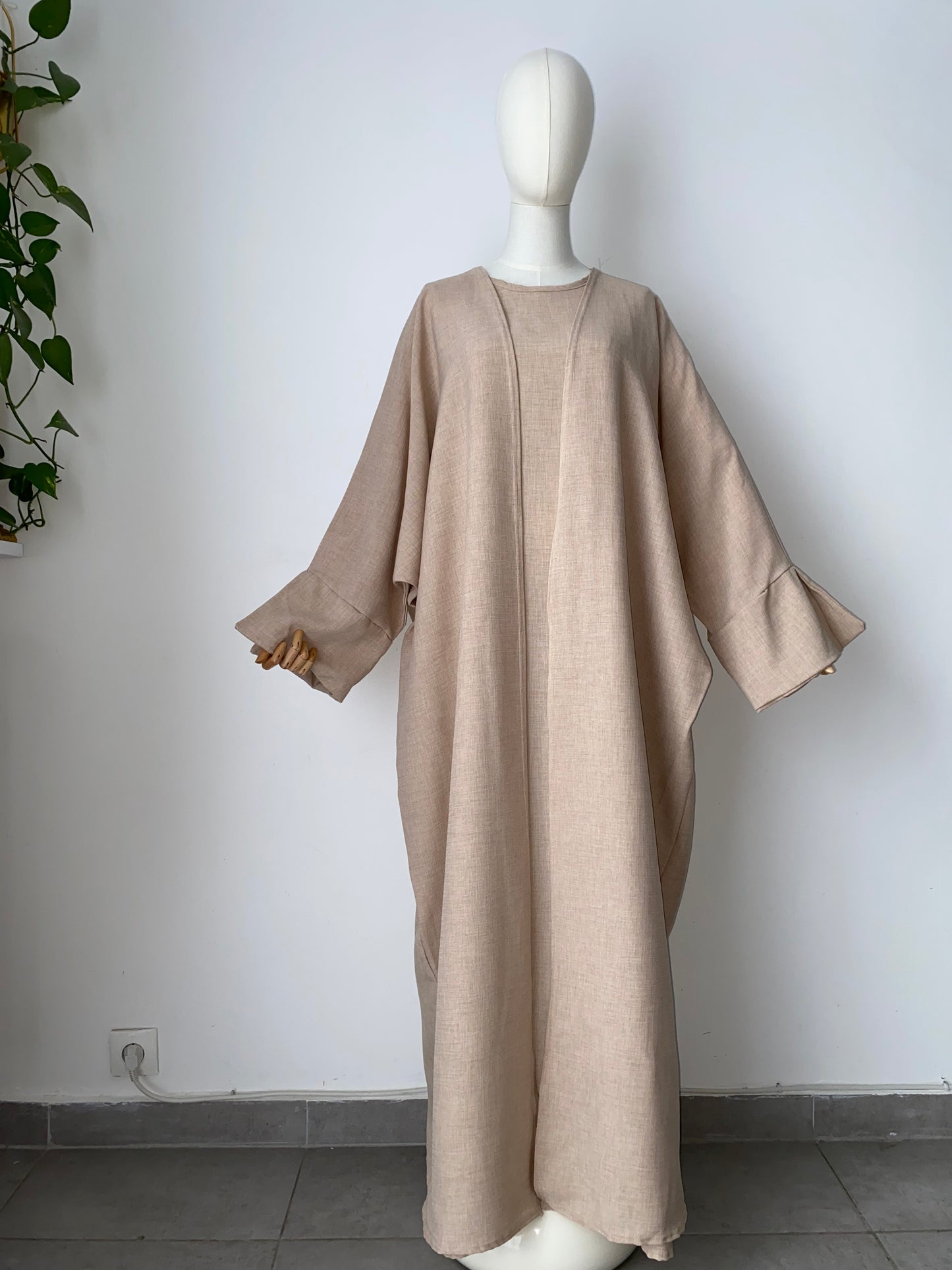 Kimono-Set – Beige